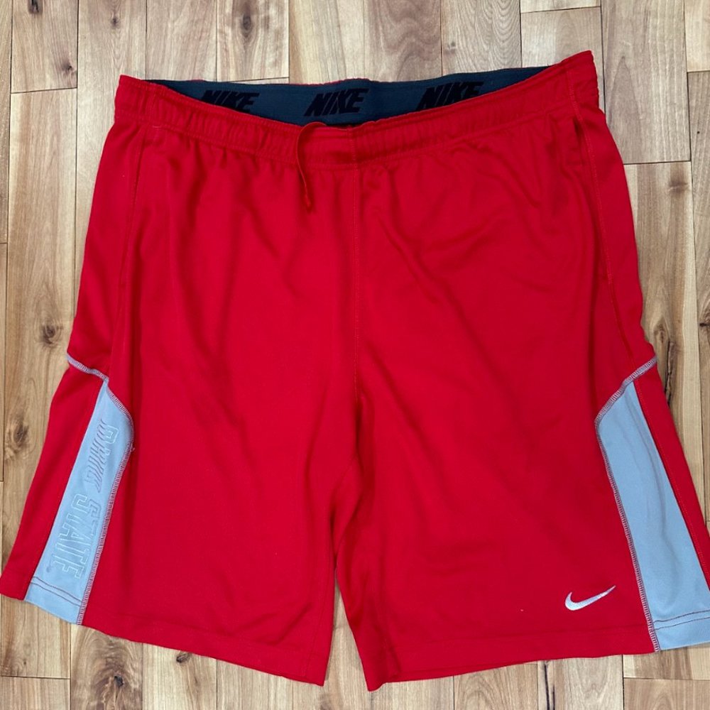 Ohio State Nike Dri-Fit Men's Athletic Shorts
